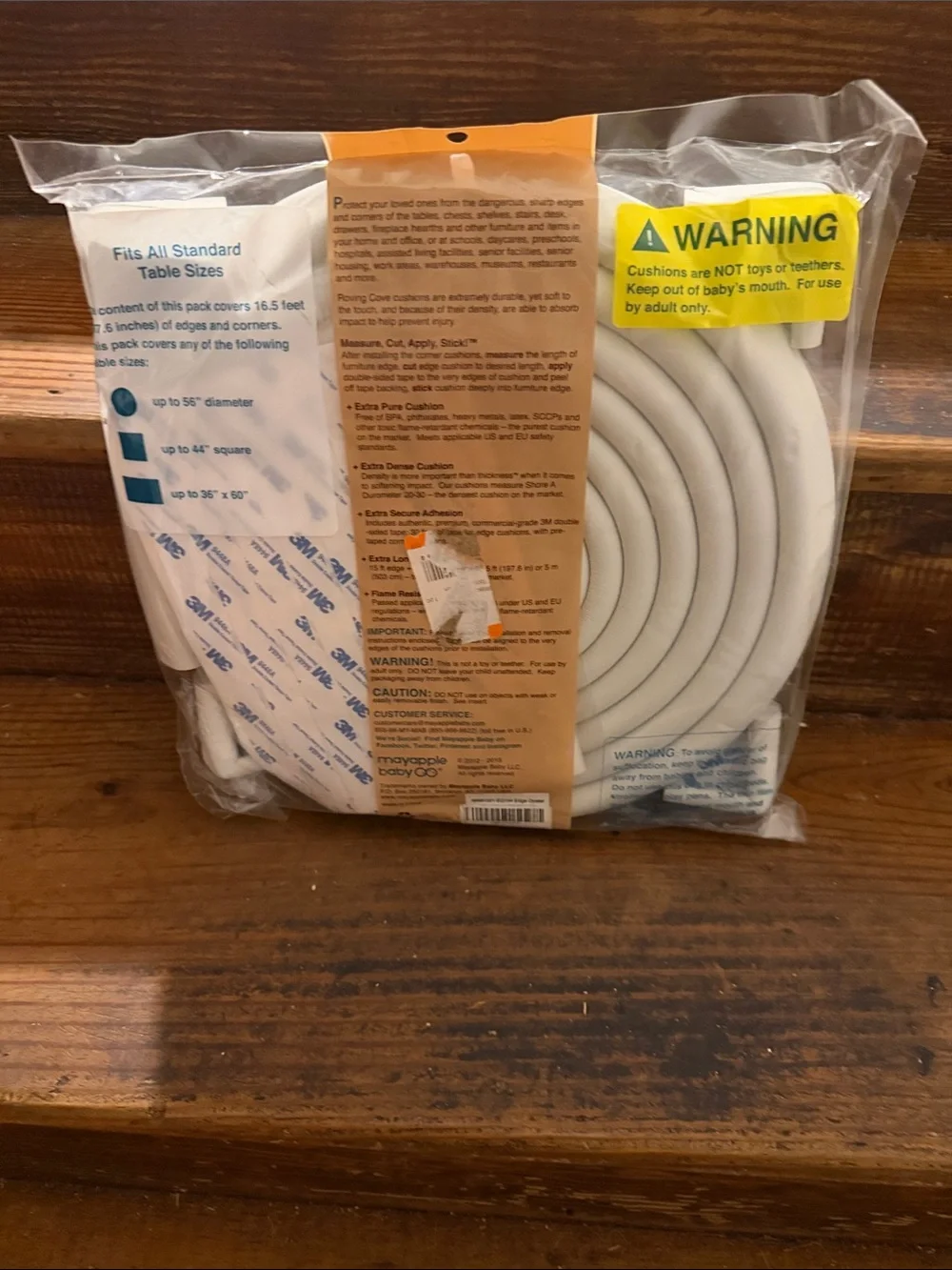 Roving Cove Safe Edge White Furniture Edge & Corner Cushions